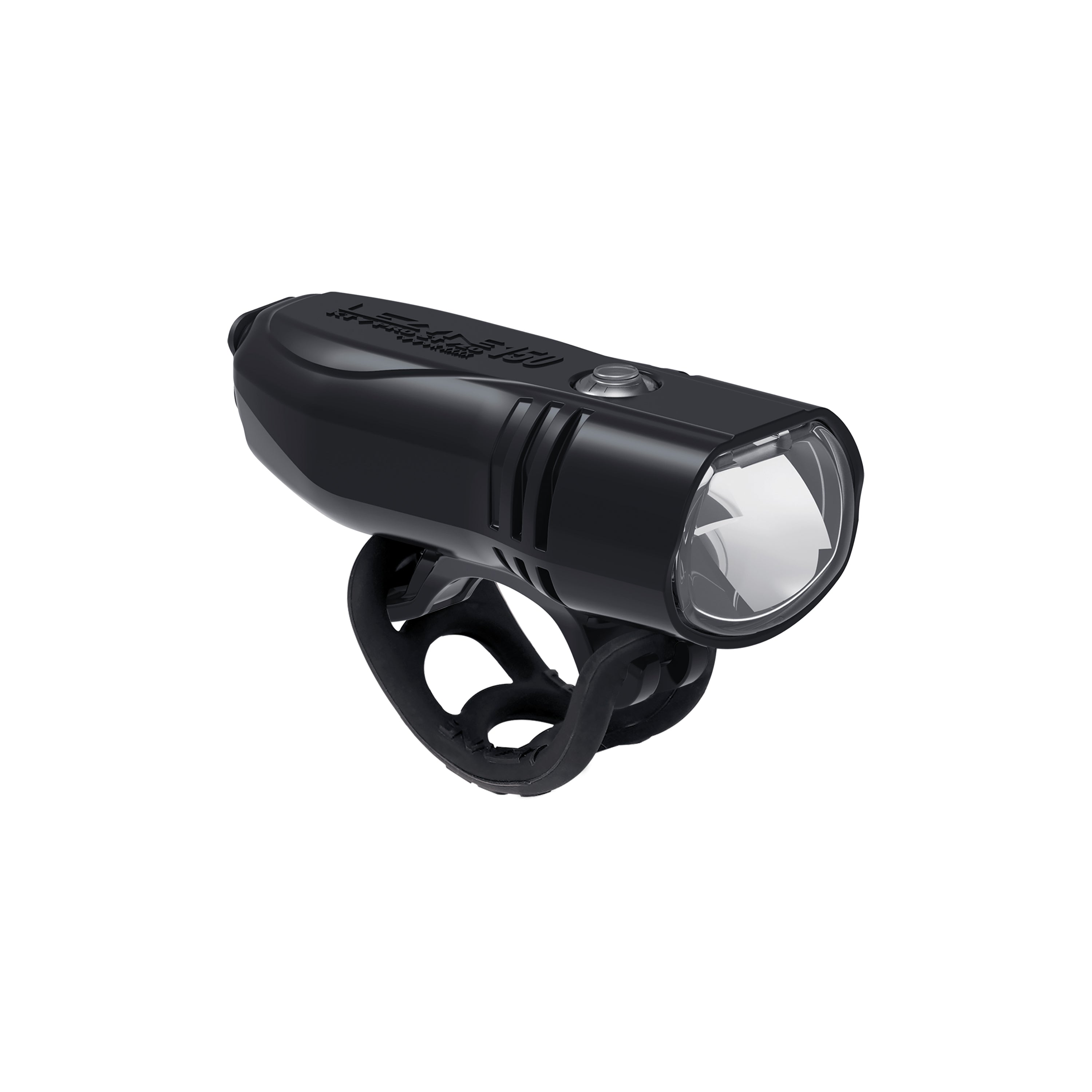 Lezyne KTV StVZO PRO 150 LED front bike light with 150 lumens output, USB-C charging, low-profile mounting, and IPX7 waterproofing.