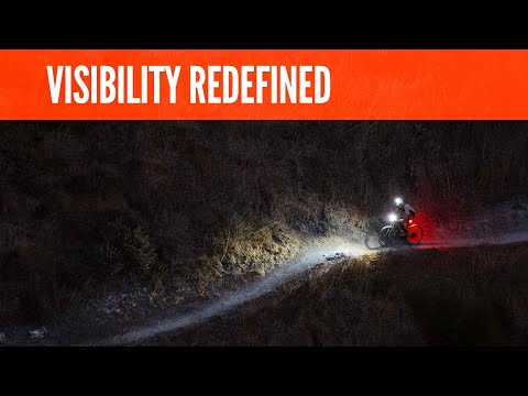 Lezyne | Visibility Redefined - brand video featuring powerful LED front and rear bike lights for enhanced night visibility.