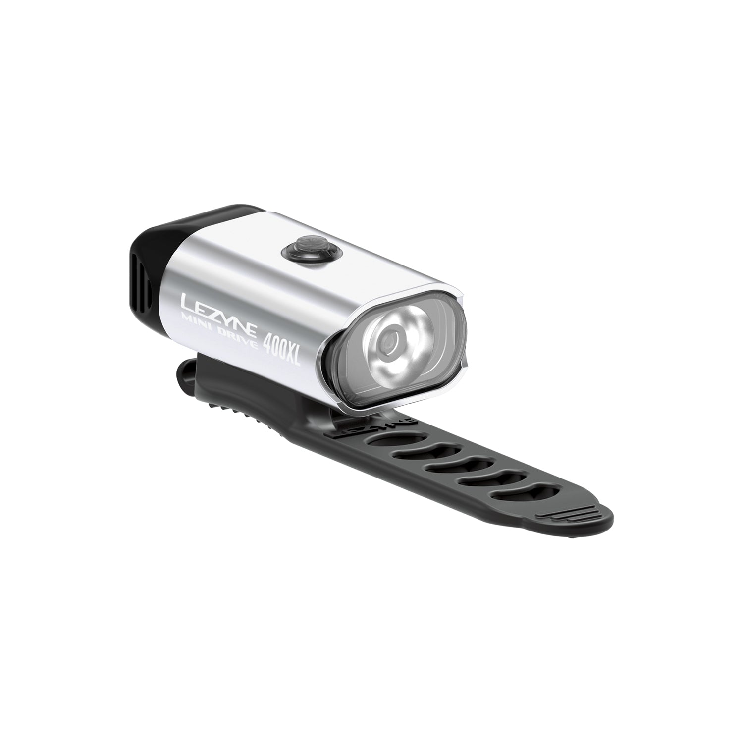 Silver Mini Drive 400XL front bike light