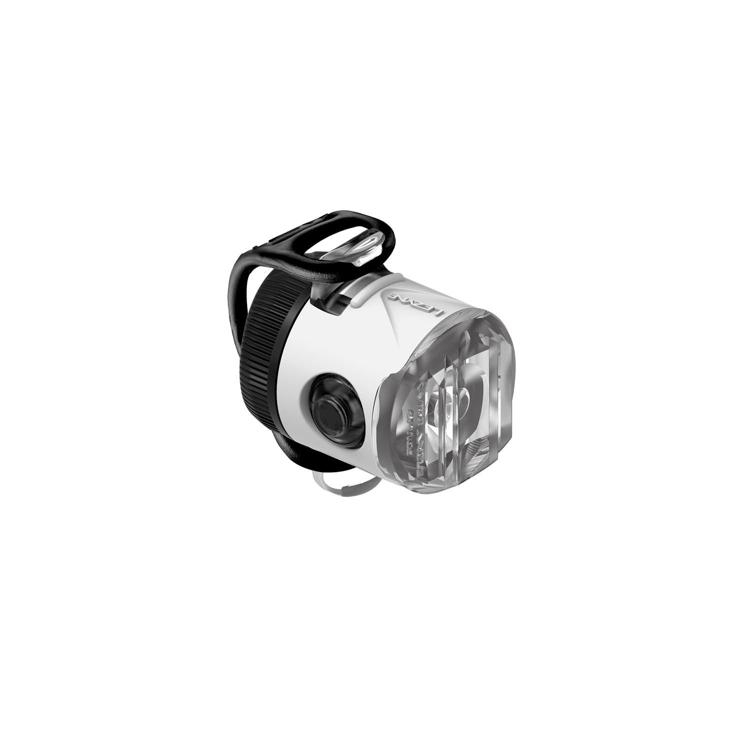 White Femto USB Drive front bike light