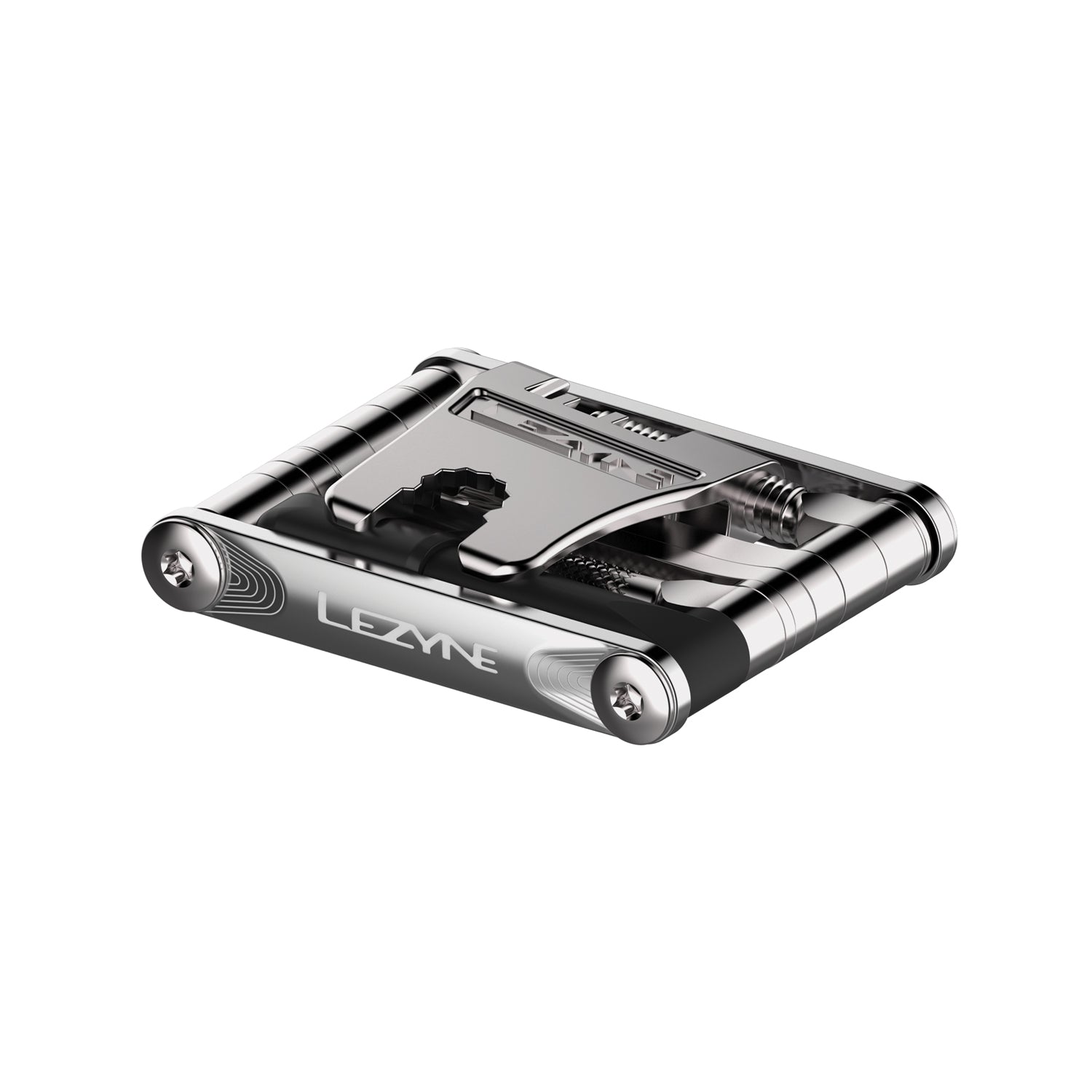 SV Pro bike tool by Lezyne, offering ergonomic aluminum plates and compact bits for easy trailside fixes.