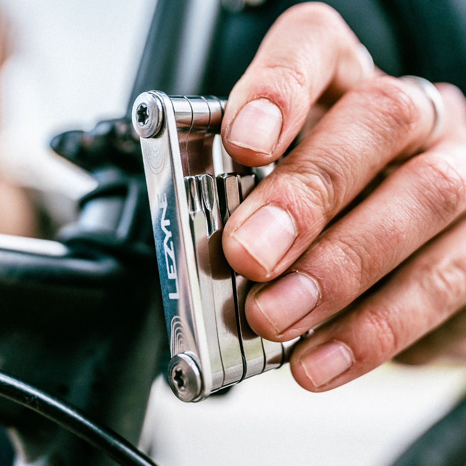 SV Pro bike tool by Lezyne, featuring compact stainless steel bits and ergonomic design for seamless repairs.