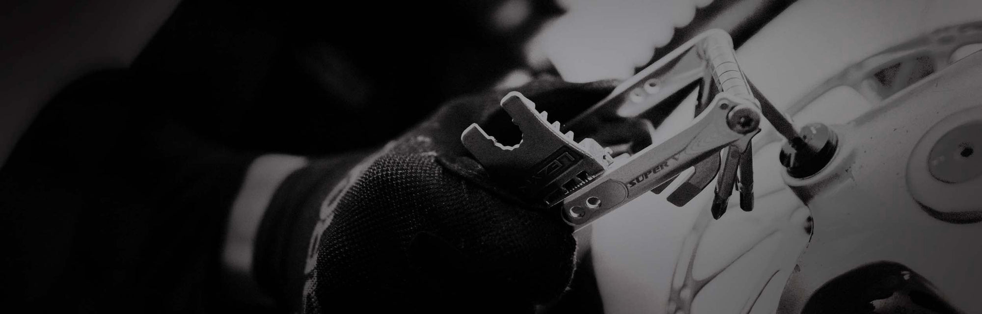 A close up of a tool with multiple tool bits.