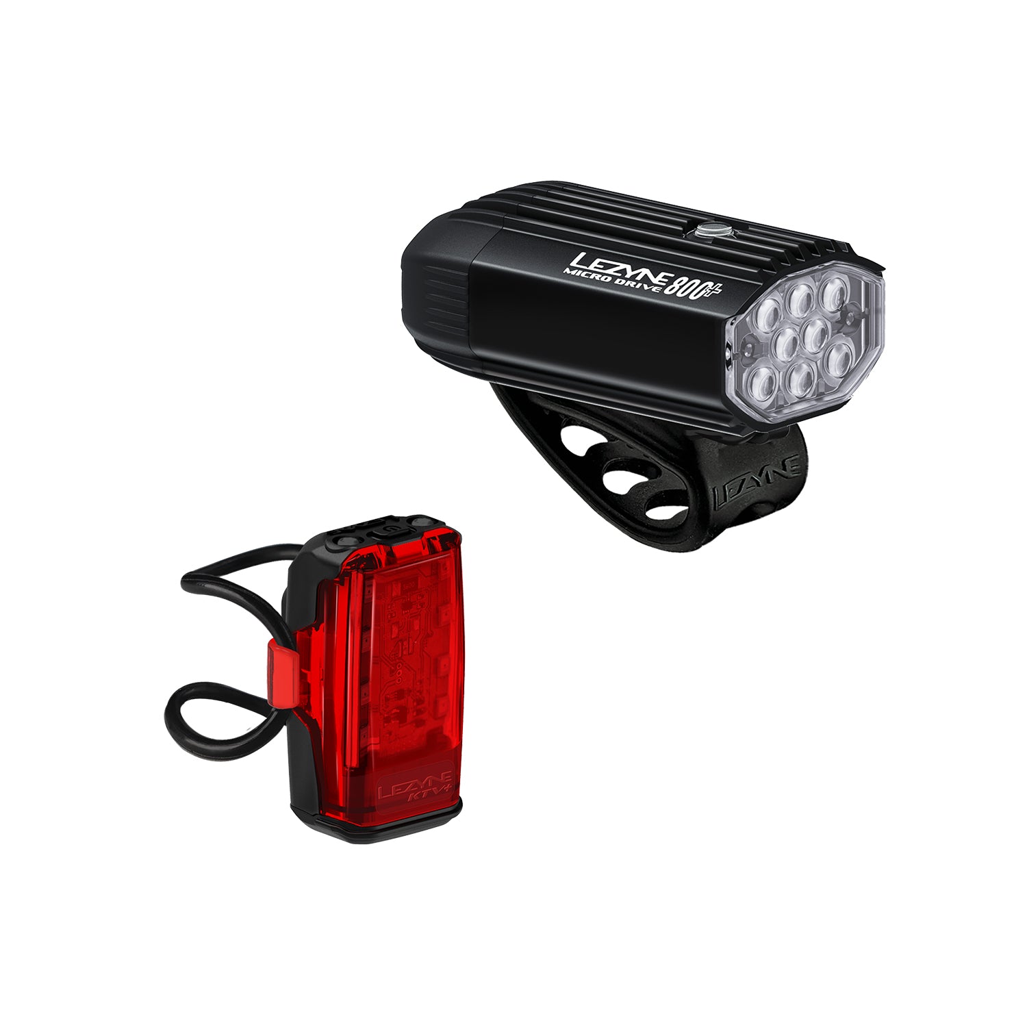 MICRO DRIVE 800+ / KTV+ DRIVE Bike Light Set.