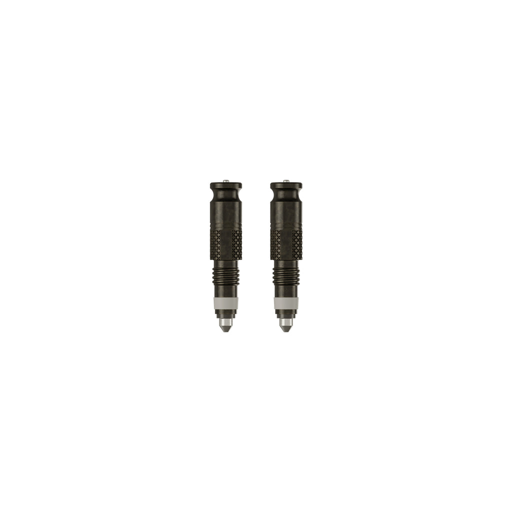 Lezyne CLIK Valve Cores by Schwalbe – two precision aluminum bike valve cores for fast tire inflation.