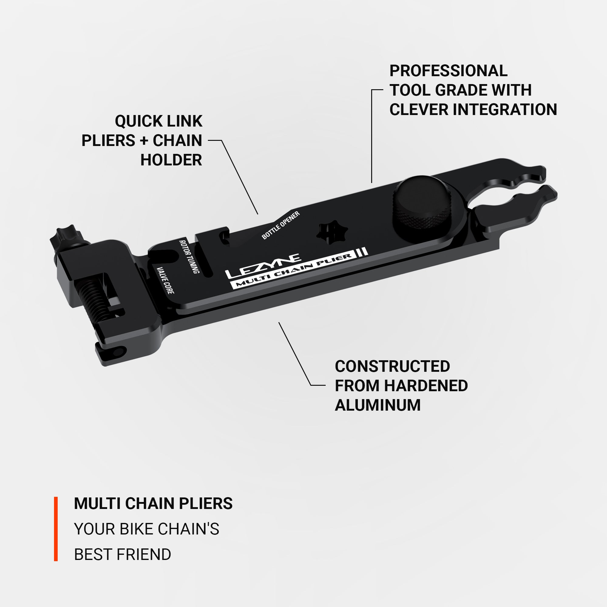 Lezyne Multi Chain Pliers, compact chain tool for bikes