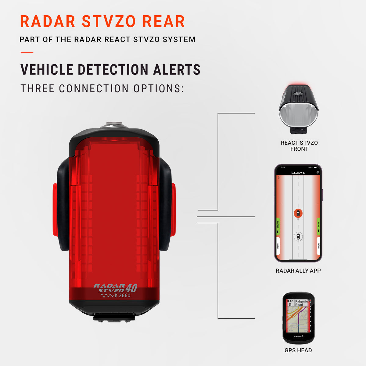 RADAR StVZO REAR