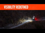 Lezyne Visibility Redefined brand video showcasing premium LED bike lights, including the MACRO DRIVE 1400+ for unmatched safety and visibility.