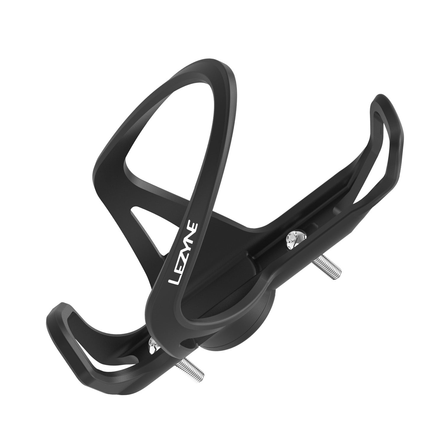Lezyne Matrix Air Cage stealthy conceals an Apple Air Tagâ„¢ within the bottle cage.