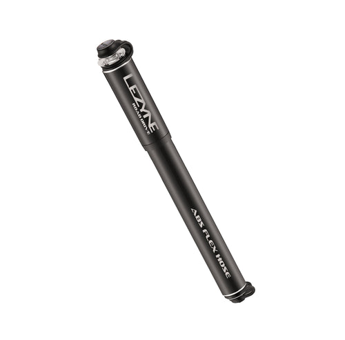 Road Drive bike hand pump with CNC-machined aluminum body and overlapping handle for high-pressure road cycling use.
